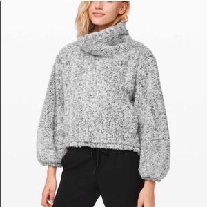 Lululemon Grey Warmth Restore Sherpa Fleece